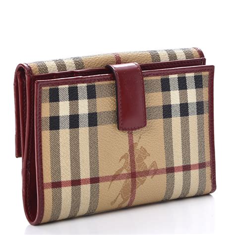 burberry wallet red me|burberry haymarket wallet.